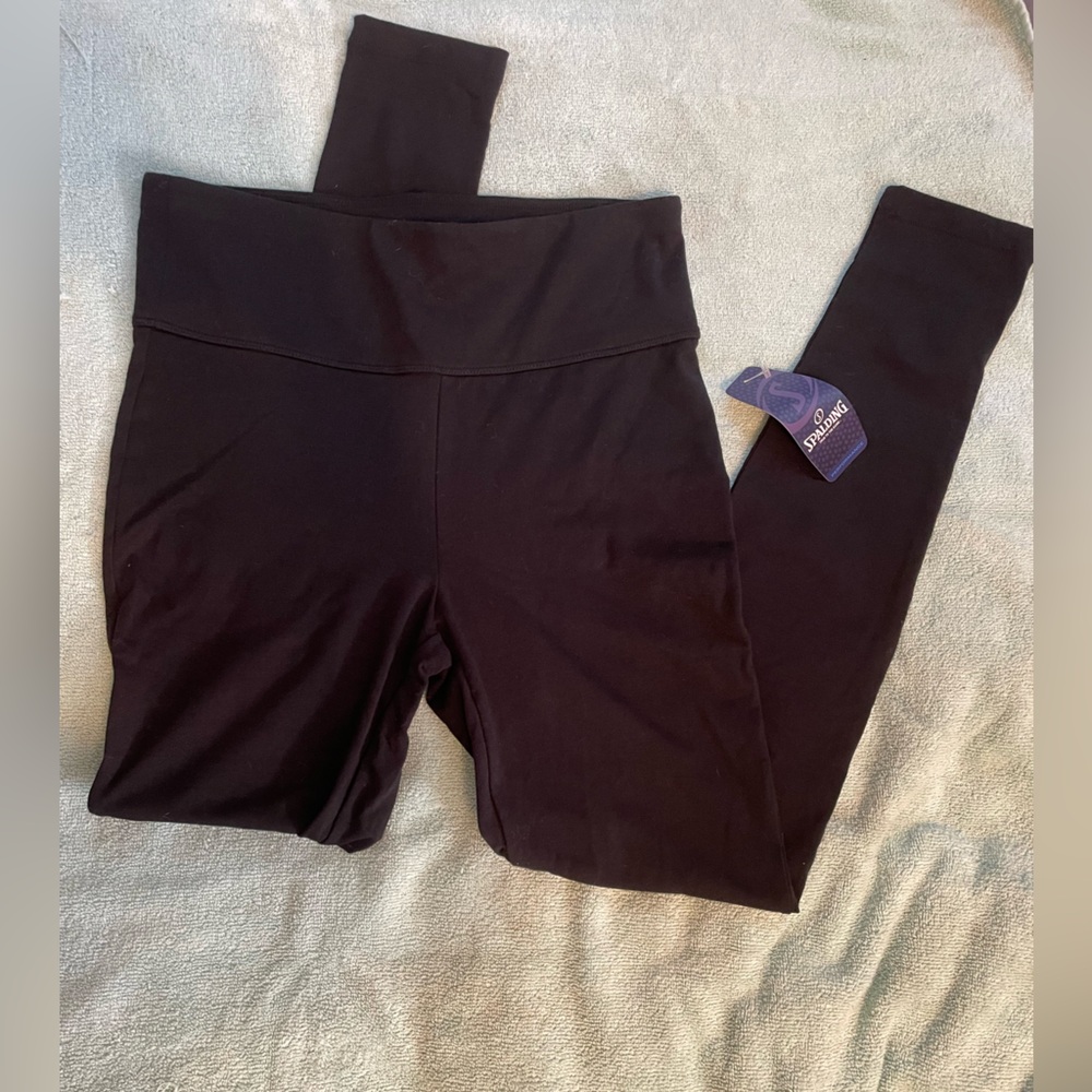 New w/tags spalding leggings size medium